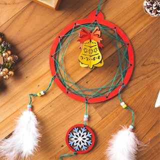 늘봄교실 크리스마스 미술체험 입체오너먼트 드림캐쳐 만들기 원데이수업 초등, 종, 1개