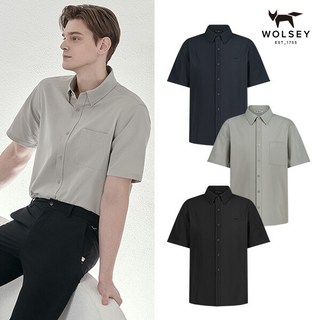 [25SS최신상][Wolsey] 울시 남성 시어서커 셔츠 3종