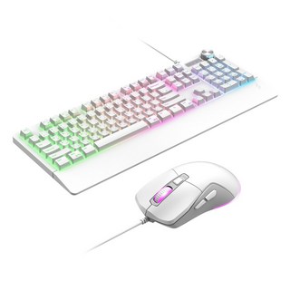 SPM GP100 키보드&마우스 세트, 일반형, 화이트