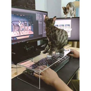 아크릴 키보드 거치대