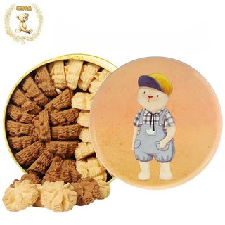 홍콩 수제 제니 쿠키 비스킷 선물 상자, 더블 플레이버, 640g, 1개