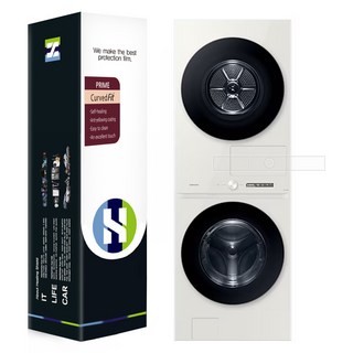 삼성 비스포크 그랑데 AI 원바디 탑핏 WF2420 프라임 고광택 패널 보호필름 세트, 1개