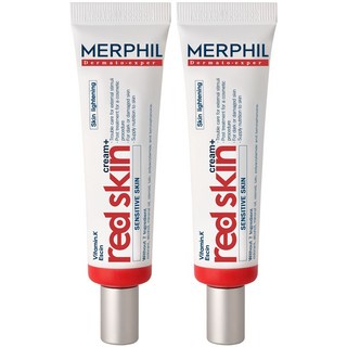 메르필 붉은기 안색 홍조 집중개선 레드스킨 크림, 30ml, 2개