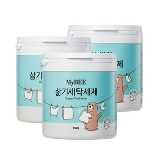 마이비 삶기세탁세제 용기500g x 3개, 500g