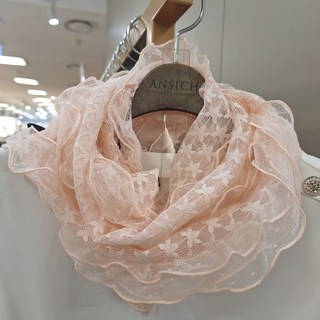 안지크 레이스 롱 스카프 AH1MU1160 (NC부산대)