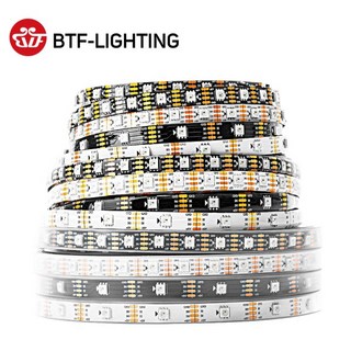 화이트 된 듀얼 4m WS2812B 60 지정 1m 30 주소 LEDs Led 144 블랙 업데이트 가능 신호 개별 스트립 DC5V 라이트 100 5m PCB WS2813, White PCB, 5m 30 IP65, 12 5m 30 IP65, 12 5m 30 IP65