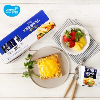 동원 트리플 슬라이스치즈 100매, 1.8kg, 1개
