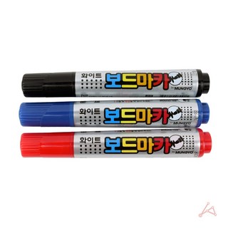 보드마카 단색 검정 빨강 파랑 화이트보드마카, 적색
