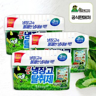 산도깨비 큰 냉장고 탈취제 본품 녹차