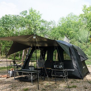 BLACKDOG 6.8m 마운틴 퀵 캐빈 텐트