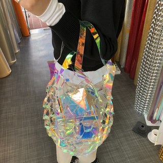 홀로그램롱핀백
