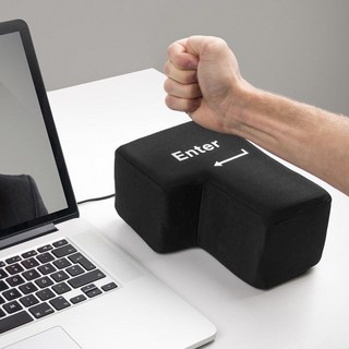 스트레스 해소 빅엔터키 펀치 USB 대형 엔터키