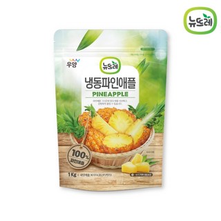냉동 파인애플 청크 1kg x 3봉 (코스타리카산 무가당), 3개