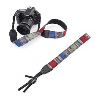 DSLR 카메라 넥 어깨 스트랩 목걸이 끈 캐논 니콘 펜탁스 호환, 1개