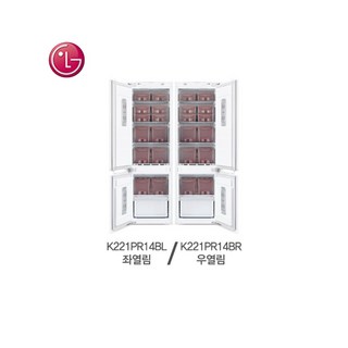 LG전자 K221PR14BR1 빌트인 김치냉장고 223L, 좌형