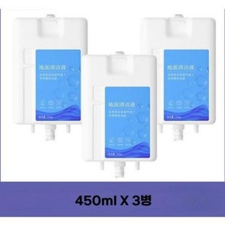 드리미 로봇청소기 세제 L20 ULTRA 450ml X 3병, 3개