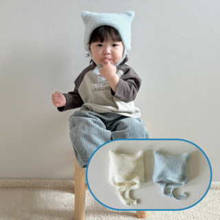 오브얼라인 라라랜드 아기 겨울 니트 뿔비니 국내제작 아기모자 오브얼라인 라라랜드 아기 겨울 니트 뿔비니 국내제작 아기모자