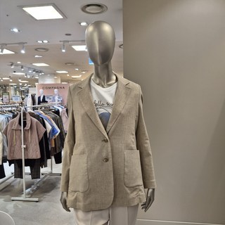 안지크 캐주얼 포켓 헤링본 자켓 (여름자켓) AG2JK5140 (NC부산대)
