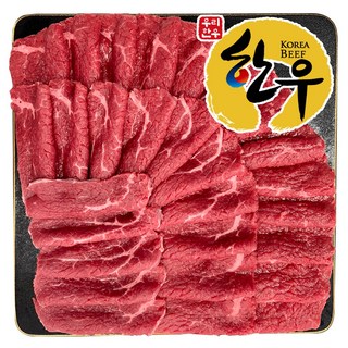 따봉프레시 입에서 살살 녹는 부드러운 한우 육전용 소고기, 2개, 400g