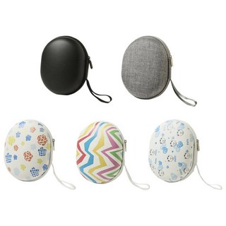 QCY 휴대용 이어폰 보관 가방 헤드폰 보호 지퍼 헤드셋 정리함 앰블러 MT6 qcy h3, Blue