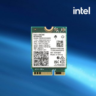 인텔 BE200 Wi-Fi 7 Kit 사용 모습