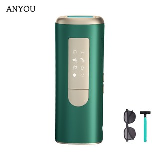 ANYOU 사파이어 빙점 제모 무통 제모 가정용 미용기기 입술털 / 겨드랑이털 / 팔털 / 다리털 / 비키니 등 다용도 레이저 제모 가능, t68