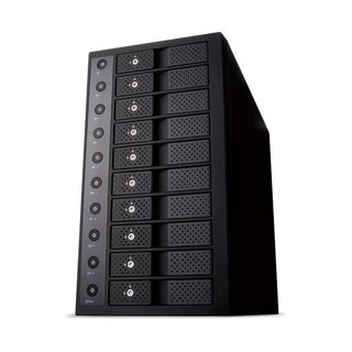 위즈플랫 C10-U32C 하드미포함 10베이 USB3.2 Gen2 C타입 대용량 스토리지