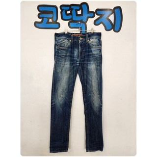 남006406 버커루정품 데님 청바지 팬츠 하의 스포츠 캐주얼 중고구제 코딱지구제