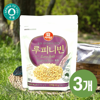 새봄 잡곡밥용 맛있는 루피니빈, 3개, 350g