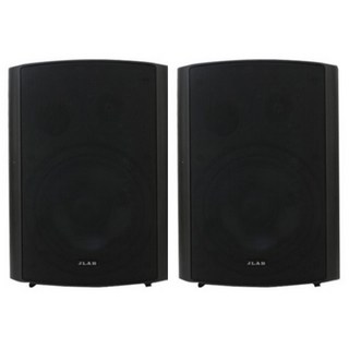JLAB JLB-120S 가게 스피커 카페 매장용 업소용 5인치 벽걸이 벽부형 블랙 2통 [브라켓포함]