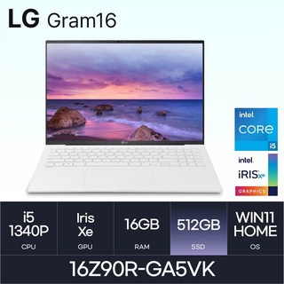 LG전자 LG그램 16Z90R-GA5VK의 주요 특징