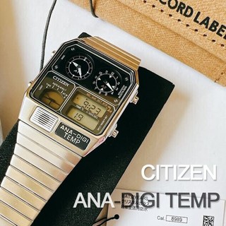 시티즌 CITIZEN 국내재고 전자시계 아나디지 템프 메탈 패션시계 JG2101-78E 상품 이미지