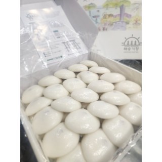 인천 잔기지떡 맛집 / 해송기정 / 기본(팥), 30g, 50개