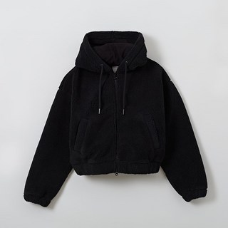 스파오 크롭 덤블 후드집업 SPFZD4TU04