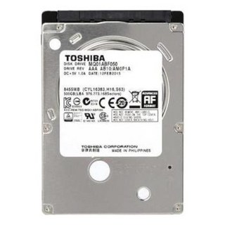 TOSHIBA Notebook HDD MQ01ABF050