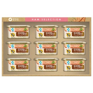 청정원 우리팜 한돈5호 25년 추석 선물세트 4개 우리팜델리한돈 햄세트, 4세트