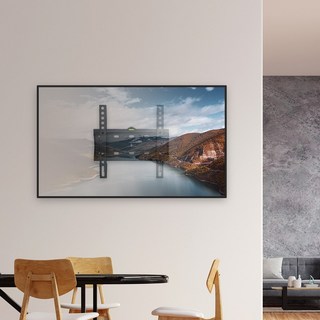 벽걸이브라켓 23-42인치 모니터 LG 삼성 M5 M7 TV호환 거치대, 1개