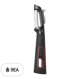 해피콜 엣지 일자 필러 감자칼, 혼합색상, 9개