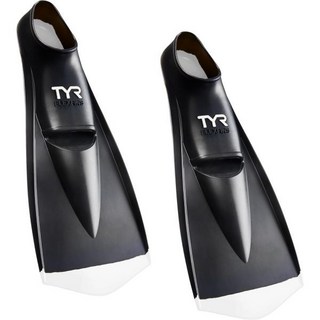 TYR 플렉스핀 2.0 XX 대 13+, Black/White, Large