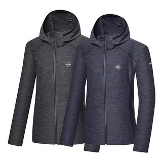 콜핑 남성 하이쿨 멜란지 트레이닝 집업 바람막이