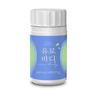 [본사출고]유로바디 베르가못, 1개, 45정