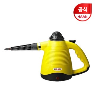 한경희생활과학 핸디 스팀청소기 HS-101Y, 옐로우