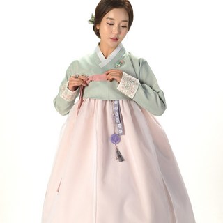 한복대여 우리빔- 아름 여자 하객 조카결혼식한복