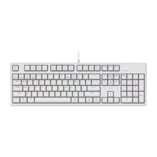 앱코 카일 광축 V2 LED 게이밍 기계식 유선 키보드, WHITE, (앱코 공식인증점) K660S V2, 갈축