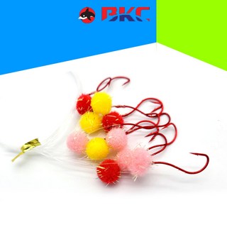 백경조침 BK-507 도다리 묶음바늘 에그볼 가자미 어구가자미, 10호-2, 1개