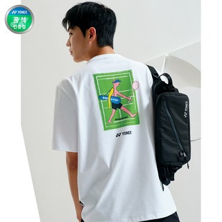 요넥스 243TS040U 배드민턴 오버핏 반팔 티셔츠