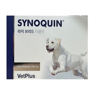 벳플러스 사이노퀸 대형견 강아지 독 라지브리드 30정 관절영양제 타블렛, 30회분, 시니어, 1개