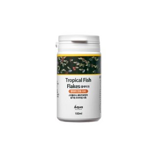 아쿠아가든 테트라 열대어 사료 플레이크 100ml. 250ml. 1000ml, 아쿠아가든 테트라 열대어 사료 플레이크 1000ml, 1개