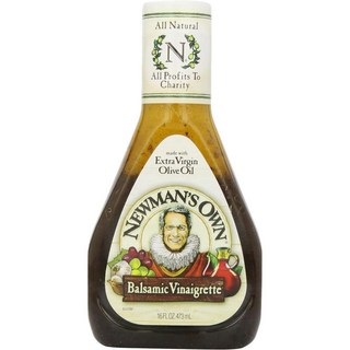 뉴먼즈 오운 드레싱 발사믹 비네그레트, 473ml, 4개