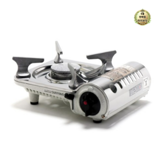 썬터치 휴대용 가스렌지 ST-320DC, 혼합 색상, 1개